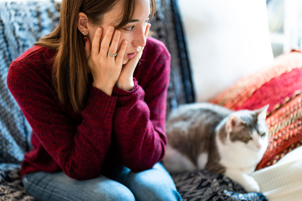 愛猫と一緒にゆったりとくつろいで暮らせる部屋を探していたため、収納問題はサマリーポケットで解決した矢部華恵さん