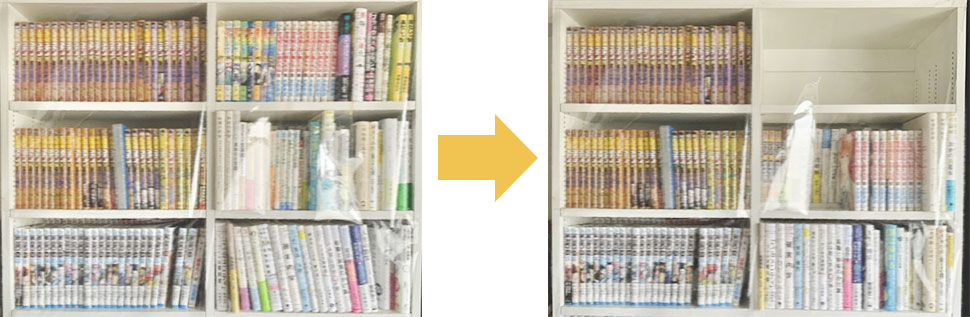 一段まるごとサマリーポケットに預けて収納スペースに余裕ができたそう