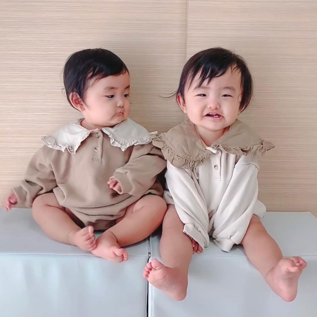 お子さんたちの日々の成長にあわせて服がどんどん増えていく