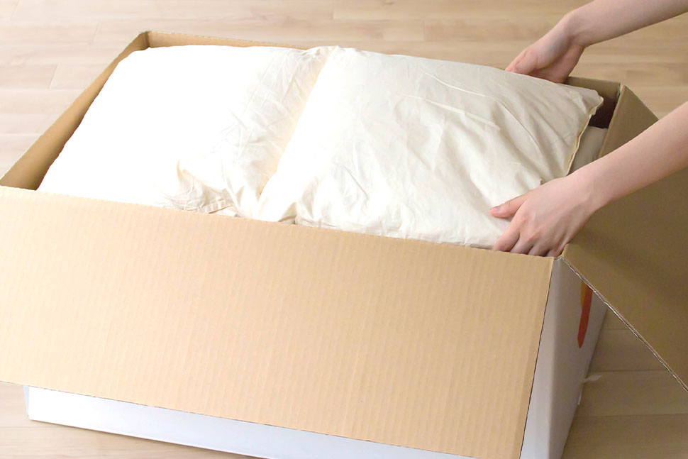 サマリーポケットならボックスに詰めたら集荷手配するだけでラクラク