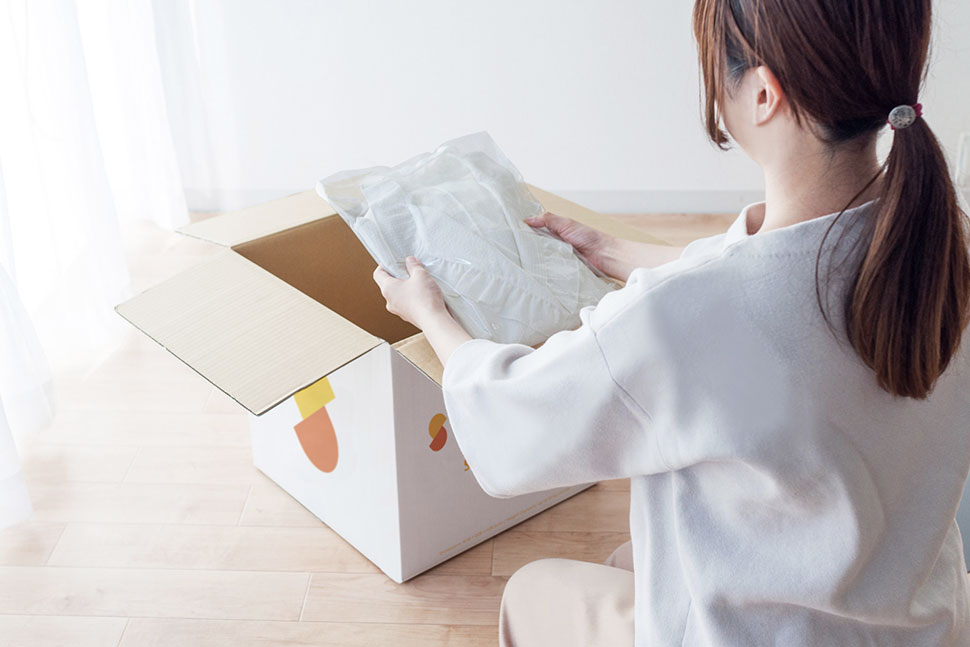 引越しをラクにするために荷解きも段階的に