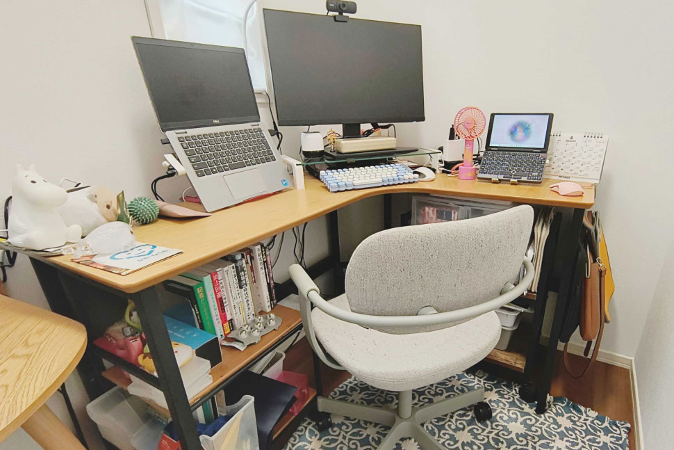 CLASで様々な家具をレンタルして部屋作り