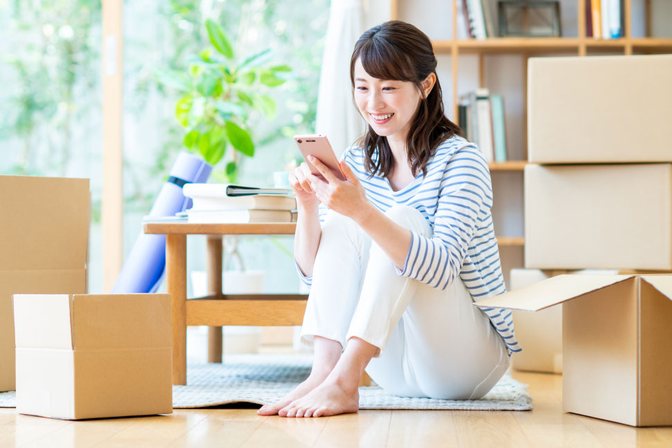 かさばるモノを預けておけたので引越しの荷物が減ってラクに